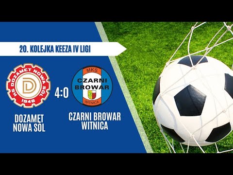 Dozament Nowa Sól - Czarni Witnica - 4:0 (skrót meczu) - 23.03.2025r.