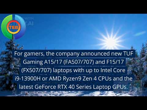 Asus at CES 2023: 3D display OLED laptops/ Glasses free 3D