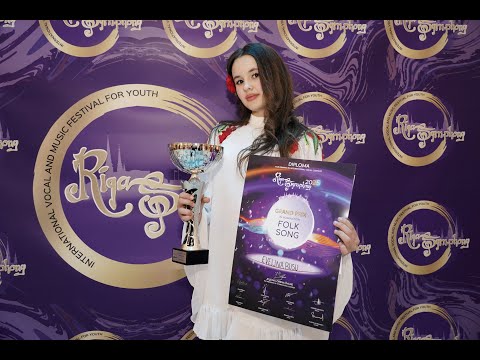 EVELINA RUSU (Moldova) - Winner of Riga Symphony 2025 in the nomination FOLK SONGS .