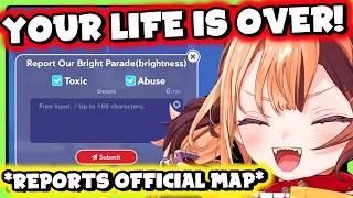 Gigi can't stop laughing at Calli's swearing in Holodori【Hololive Dreams】