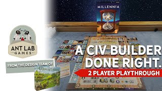 Millenia Board Game | Civilization Builder | Gameplay | Preview