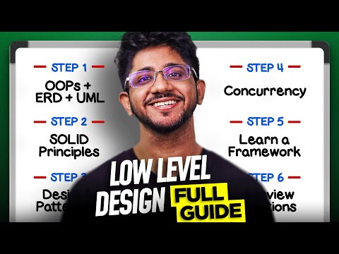 Master Low Level System Design (LLD) In 6 STEPS | LLD Roadmap for Placements & Interviews