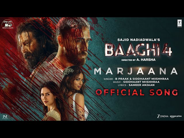 Marjaana Lyrics English Translation – Baaghi 4 | B Praak