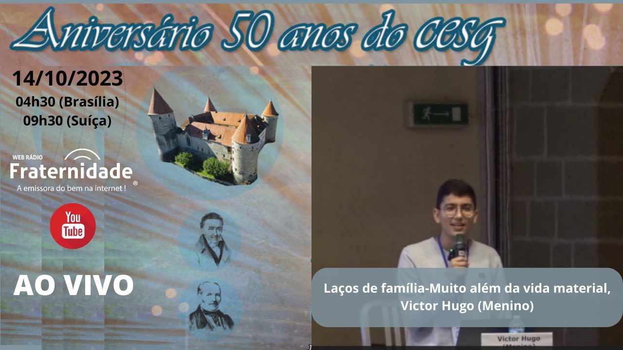 4) Laços de família-Muito além da vida material, Victor Hugo (Menino) (MG)