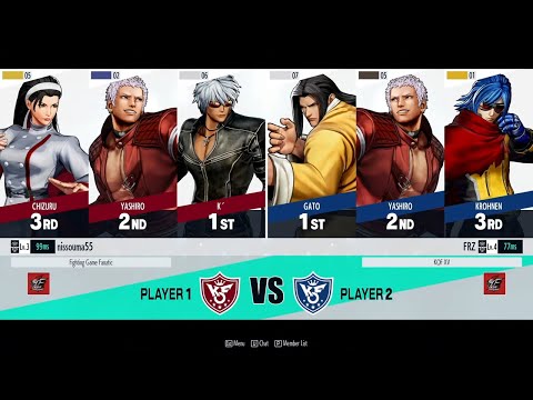 Nissouma55 (K'/YA/CH) vs. Frezzer (GA/YA/KR) Loser Semis - SNK REGIONAL BOUTS | Europe