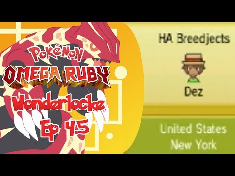 Pokemon Omega Ruby Wonderlocke | HA Wonder Trade?!? w/PokeRangerMike