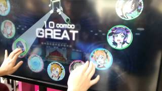 【 ラブライブ】原宿でスクフェスアーケード的なのやってみた！【 スクフェス】