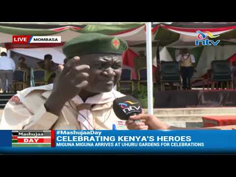 Mashujaa day celebrations in full gear in Mombasa