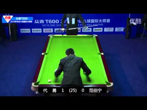 Dai Yong VS Shane Van Boening - 2016 World Chinese 8 Ball Masters