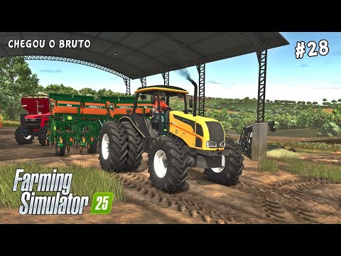 I bought a new Valtra BM110 Tractor/Brazilian Farm/Farming Simulator 25/Ep 28