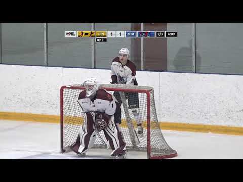 Optibet hokeja līga: HK Dinaburga - HK Zemgale/LLU spēles labākie momenti (08.12.2021)