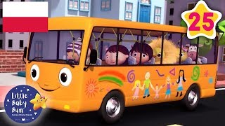 Koła Autobusu Kręcą Się – Część 5 | 25 Minut Piosenek dla Dzieci | Little Baby Bum po Polsku