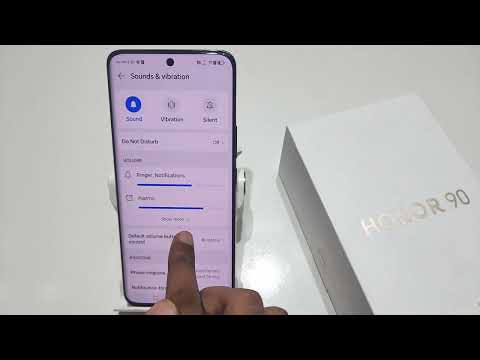 How to turn on vibration in honor 90 5g | Honor 90 me sound and vibration kaise set kare