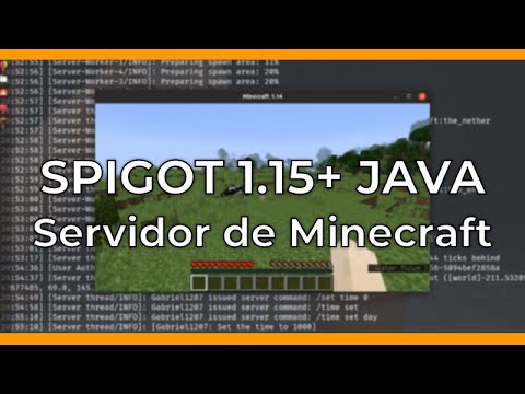 Gabriel Bertola Bocca - SPIGOT 1.15 - Minecraft Server - Detailed Explanation BuildTools - Works on Linux and Windows