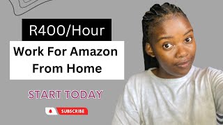 Make R400 Per Hour Working For AMAZON Remotely World Wide