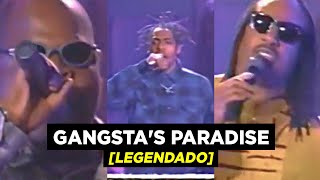 Coolio ft. LV e Stevie Wonder - Gangsta&#39;s Paradise (Ao Vivo) [Legendado]