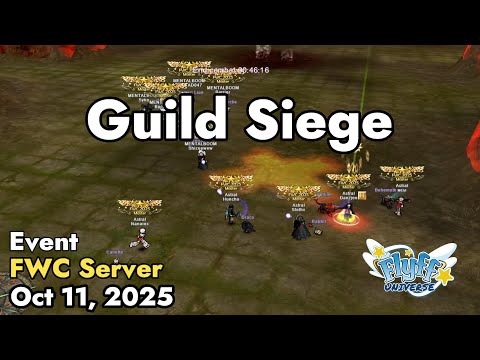 Guild Siege (Flyff World Championship) October 11, 2025 | Flyff Universe