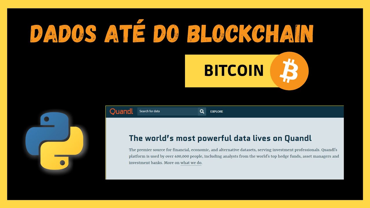 Quandl: Base de Dados do Mercado Financeiro com Python