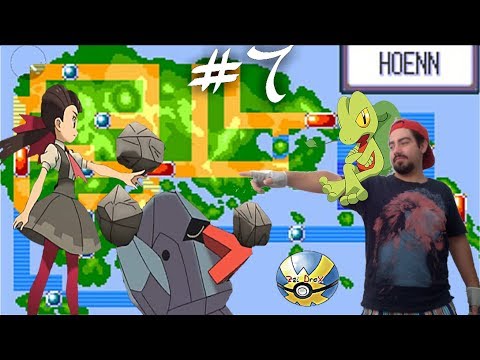 PRIMERA LIDER PETRA!!! - Pokemon Zafiro Dualocke Ep: 7