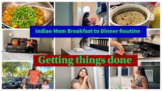 Indian Mom Full Day Breakfast, Lunch & Dinner Routine Vlog~Getting Things Done~Hope you Relate Vlog