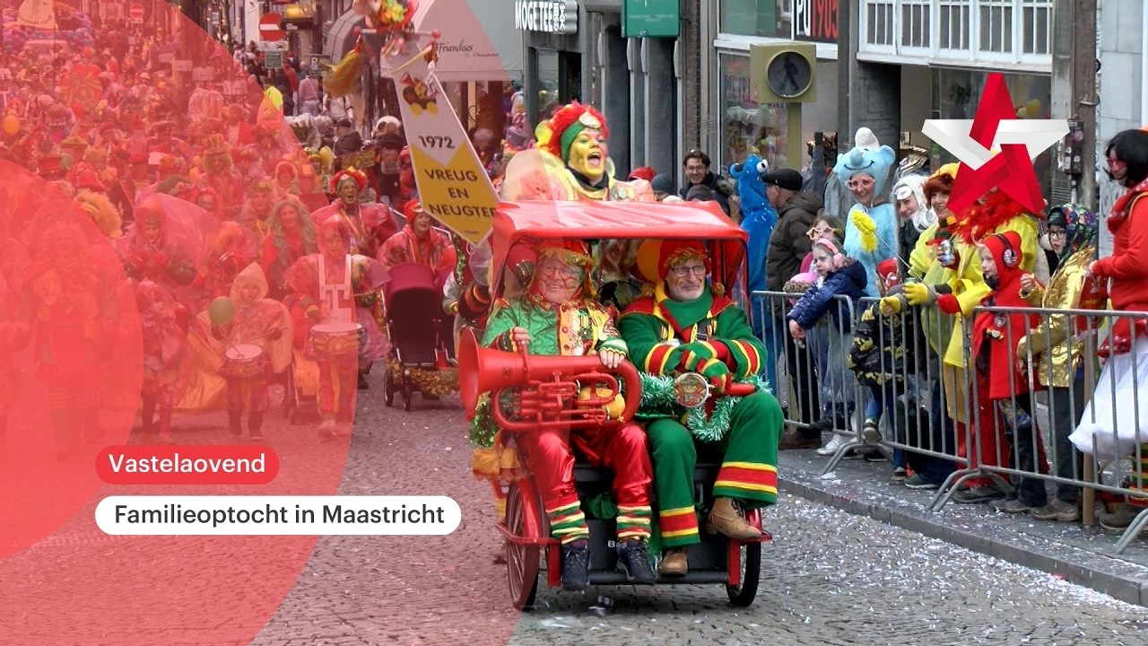 Bekijk hier de Familieoptocht van Maastricht 2026