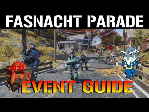 Fallout 76 Wastelanders: FASNACHT PARADE EVENT GUIDE! 2020 | How To Complete It & (Event Rewards)