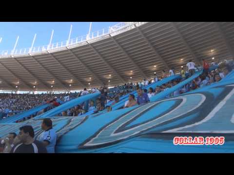 "LOS MISMOS DE SIEMPRE ALENTANDO EN LA POPULAR..." Barra: Los Piratas Celestes de Alberdi &bull; Club: Belgrano