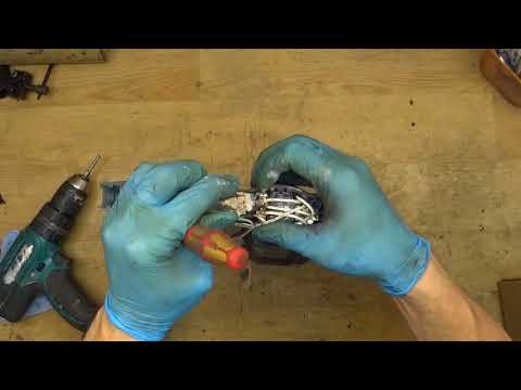 Bosch GBH 2-24 DFR suppression filter fault disassemble. Repair cost 47 Euros!