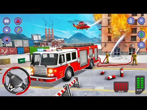 Fire Truck City Rescue Simulator | Epic Firefighting Missions - Android Gameplay