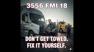 Have code Spn 3556 FMI 18  heres how to fix it yourself and not go to the shop. Diy