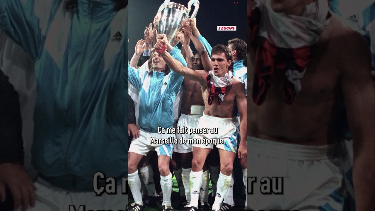 ⚪️Ⓜ️Quand Marcel Desailly compare le PSG à l'OM 1993 #shorts #football #psg