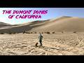 The Dumont Dunes of The Mojave Desert