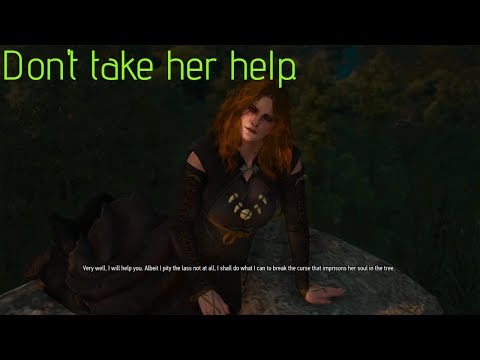 The Witcher 3 -  Get the best ending without The Witch's help (A Knight's Tales)
