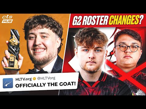 ZYWOO IS OFFICIALLY THE GOAT! DONK'S TOXIC AWARD SPEECH! G2 TO KICK MALBSMD? CS NEWS @cs2newshub​