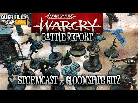 WARCRY! Battle Report - Ep 09 - Stormcast vs. Gloomspite Gitz