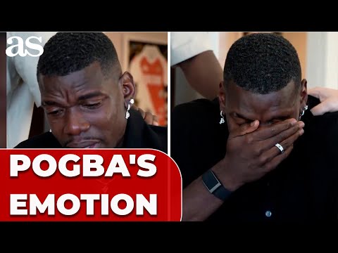 Uncontrollable tears: POGBA sobs while signing MONACO contract