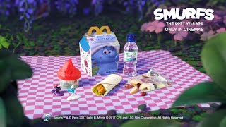 Smurfs: The Lost Village in McDonald’s Happy Mea