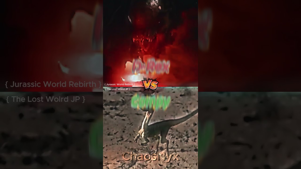 Distortus Rex vs Compsognathus