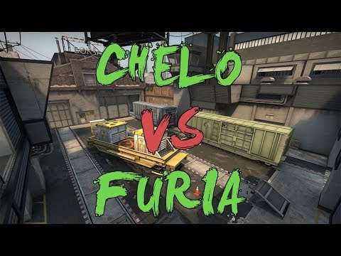 CSGO: POV NTC chelo vs Furia (28/13) train @ ESL One Belo Horizonte SA Qualifier