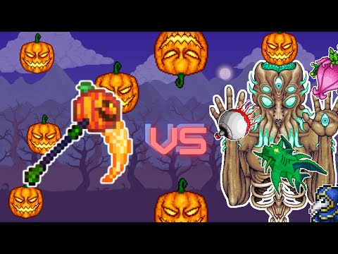 The HorseMan's Hand Vs All Bosses | Terraria