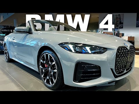 2025 BMW 4 Series Cabrio (LCI) | Exterior and Interior 4K