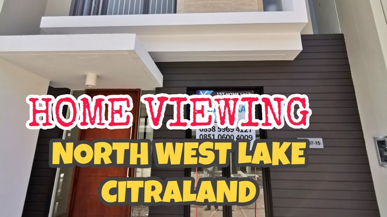 Dijual Rumah North West Lake Siap Huni