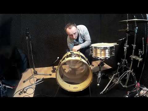 Steeldrum mod Hybrid 16x16  Timpano/cassa convertibile