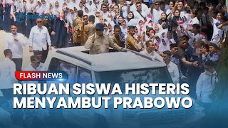 MOMEN Prabowo Disambut Meriah oleh Siswa, Luncurkan Digitalisasi Pembelajaran untuk Indonesia Cerdas