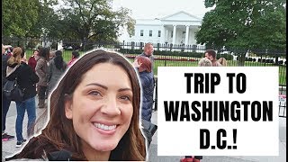 VLOG-TRAVELING TO WASHINGTON D.C. WITH 5 KIDS!