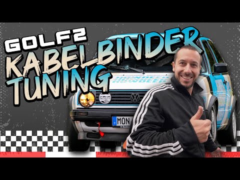 HOWDEEP // VW GOLF 2 GTI 16V - KABELBINDER TUNING