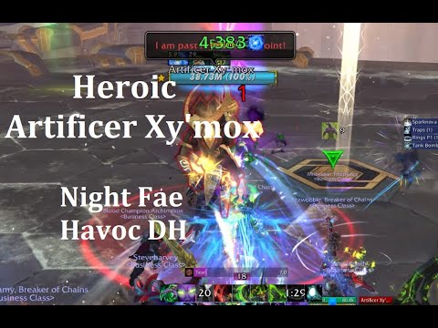 Business Class vs Heroic Artificer Xy'mox Sepulcher - Havoc DH PoV
