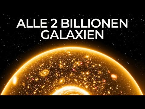 Durch Jede Galaxie in Unserem Beobachtbaren Universum Fliegen | Dokumentation zum Einschlafen