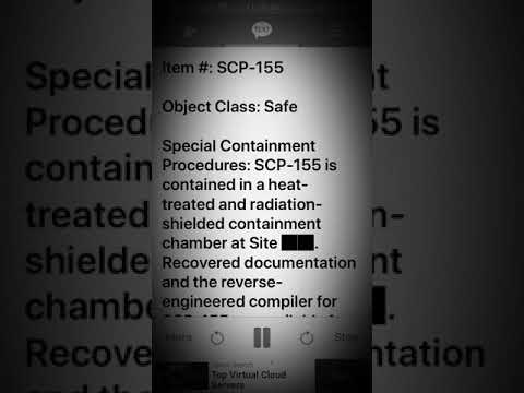 Scp 155 Infinite Speed Computer