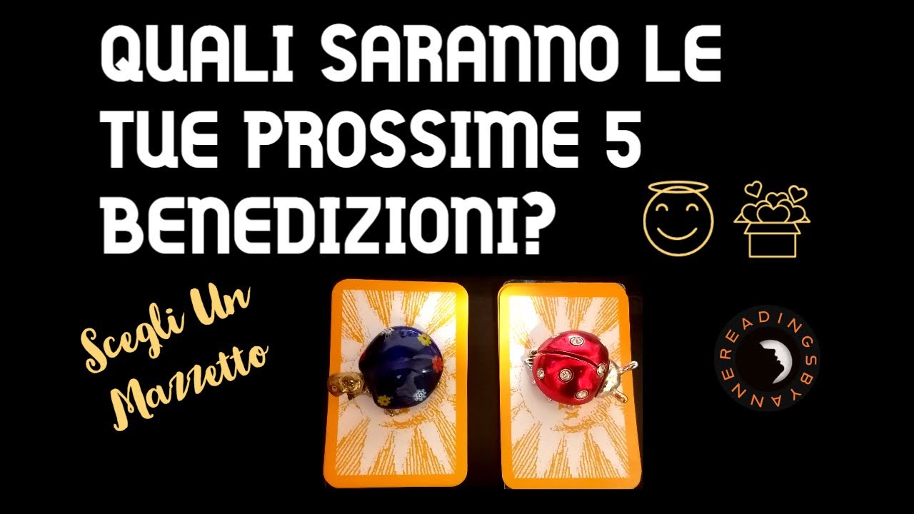 Watch Now Le tue prossime 5 Benedizioni 😍 🎁 🎉Tarocchi ✨TimeStamps✨ Le tue prossime 5 Benedizioni 😍 🎁 🎉Tarocchi ✨TimeStamps✨